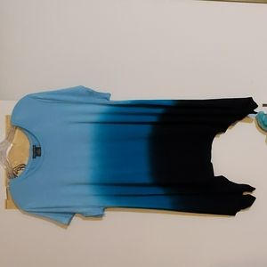 Chelsea & Theodore Blue Hombre Shirt - XXL